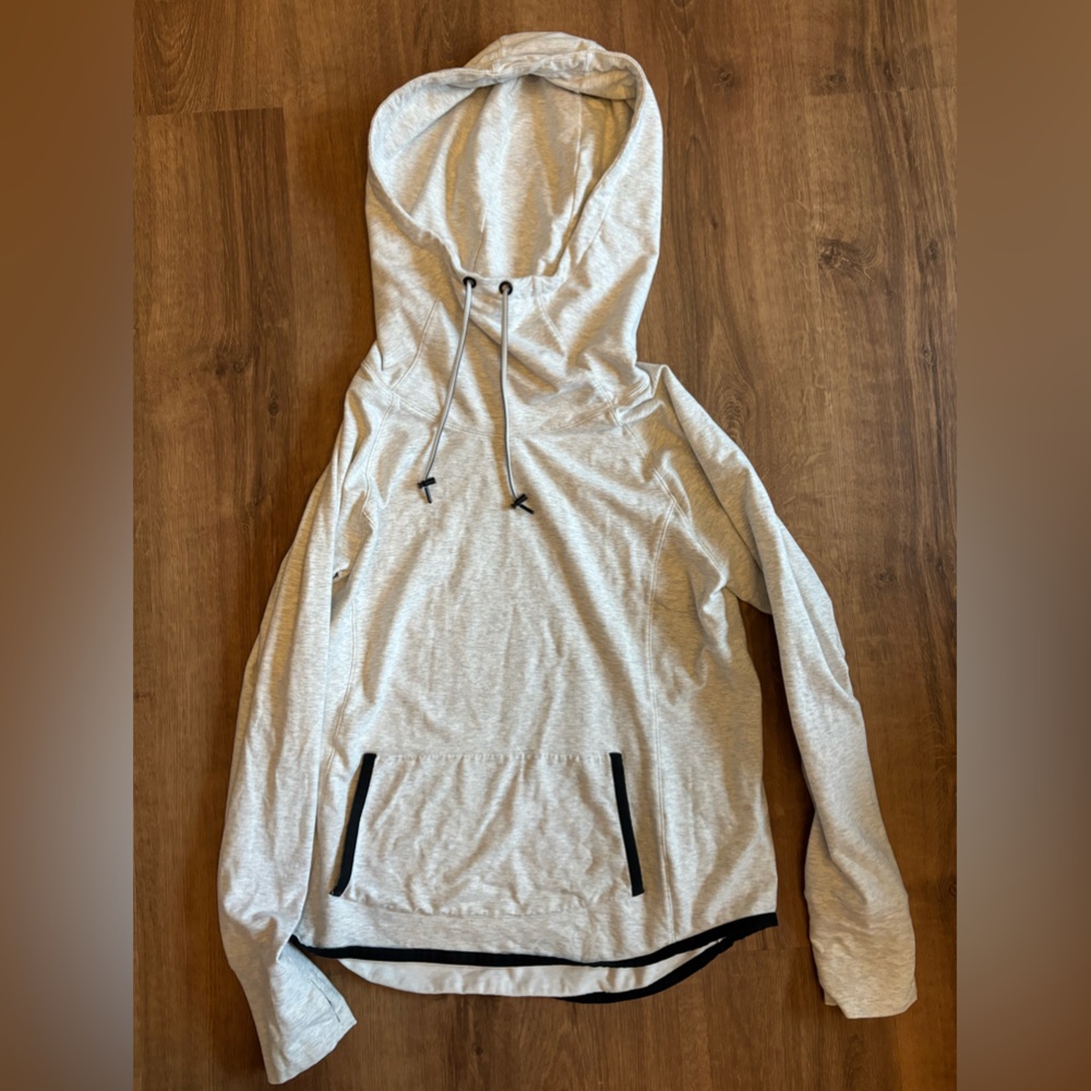 Athleta Sentry Cowl Neck Pullover Hoodie XL - Picture 2 of 4